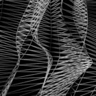 wireframe visuals motion background for video mapping